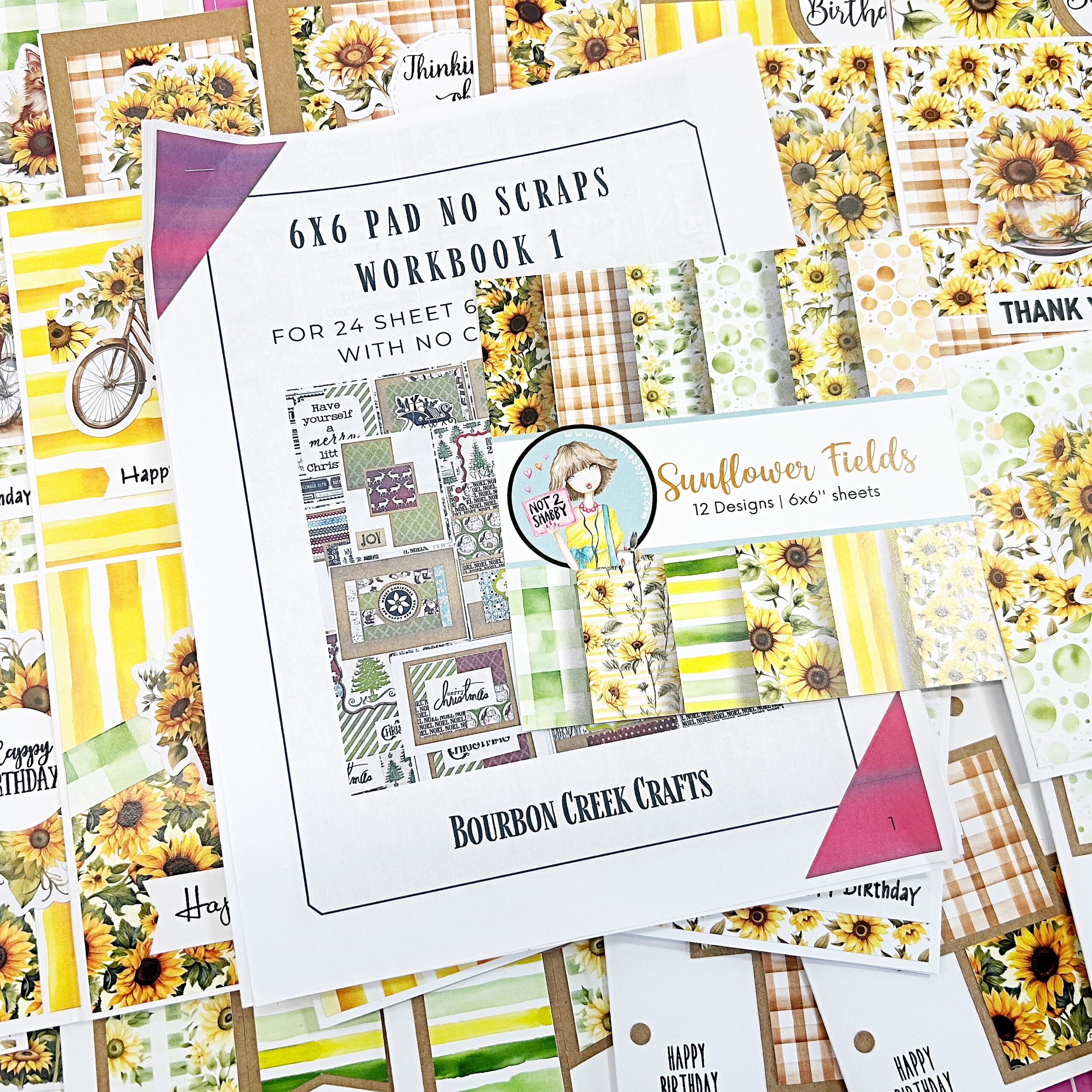 Guide for Using Up a 6×6 Paper Pad