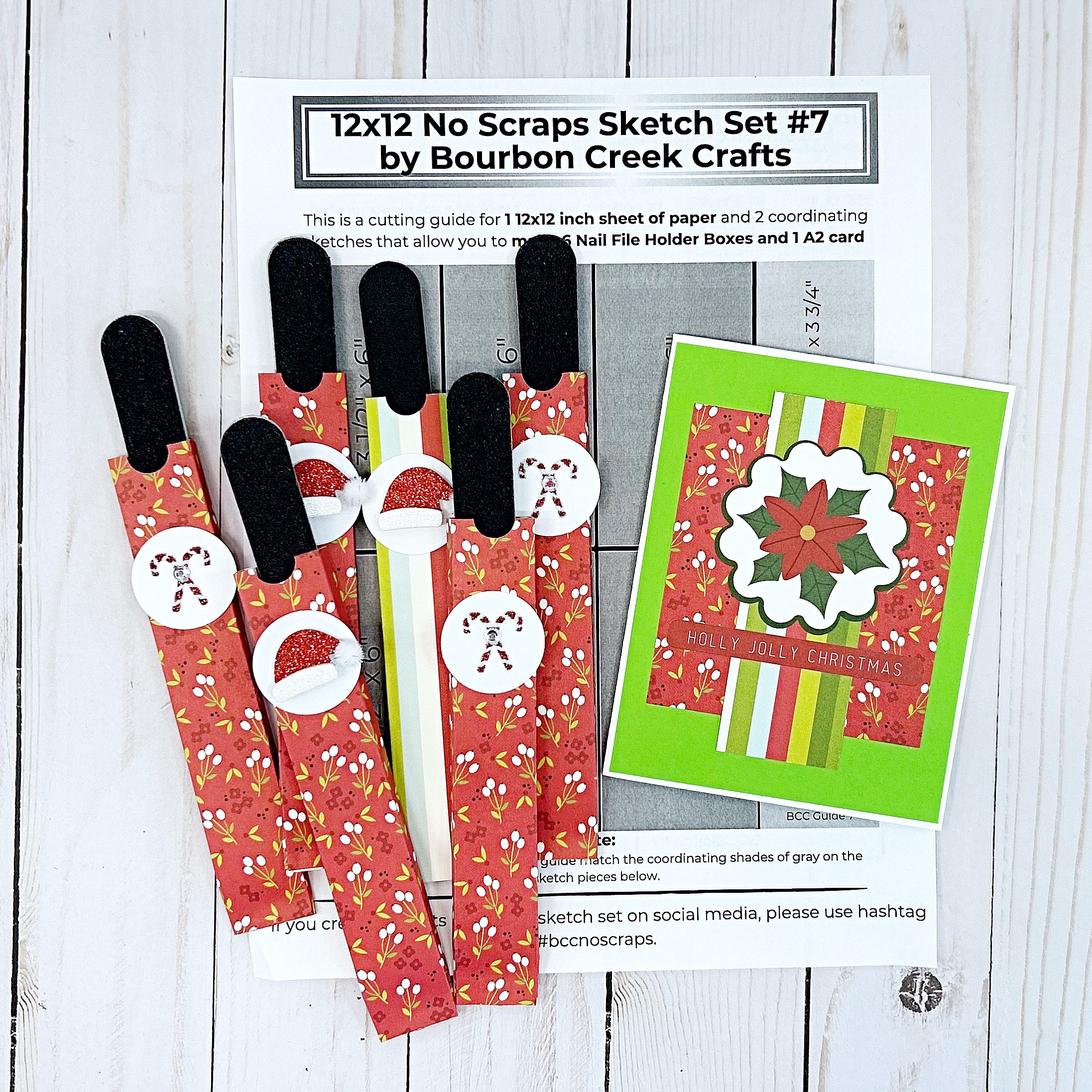 No Scraps Sketch Set #7 for 12×12 Inch Patterned Paper